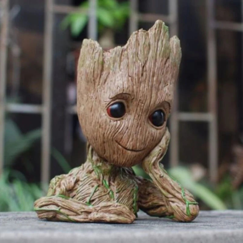 Groot Tree Flowerpot Action Figures Model Toys