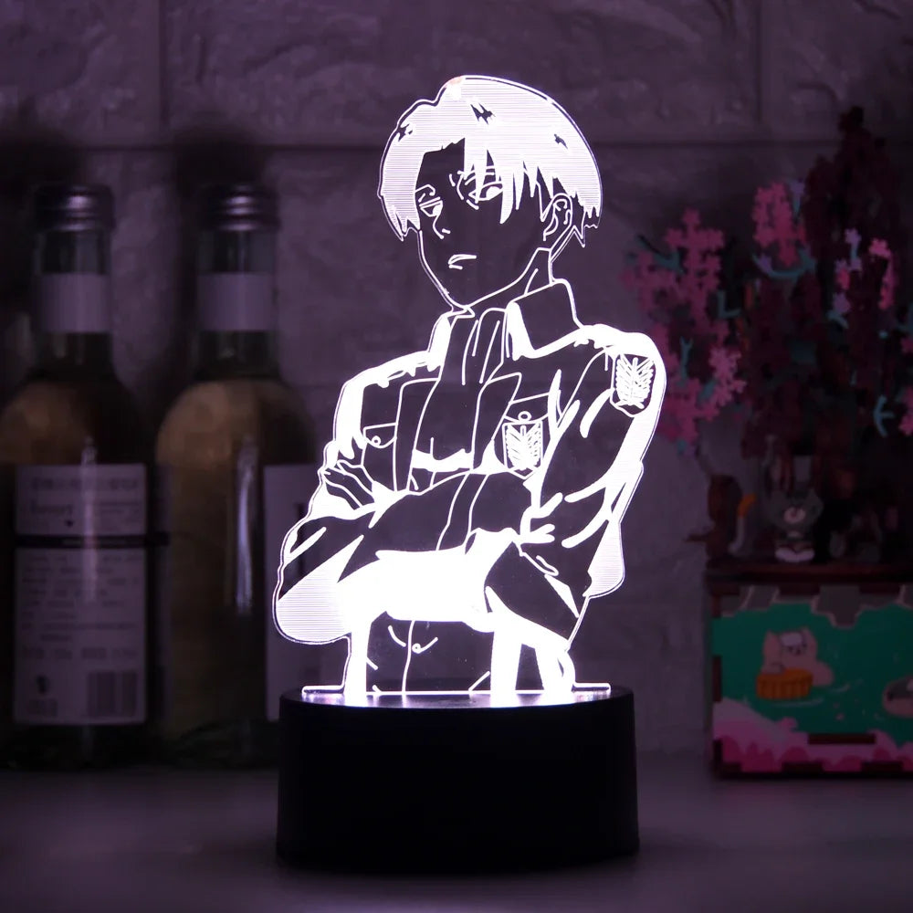 Attack on Titan Acrylic Table Lamp