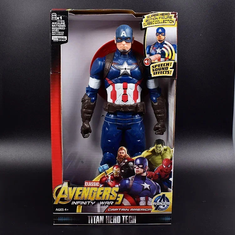 30cm Super Hero LED Action Figure