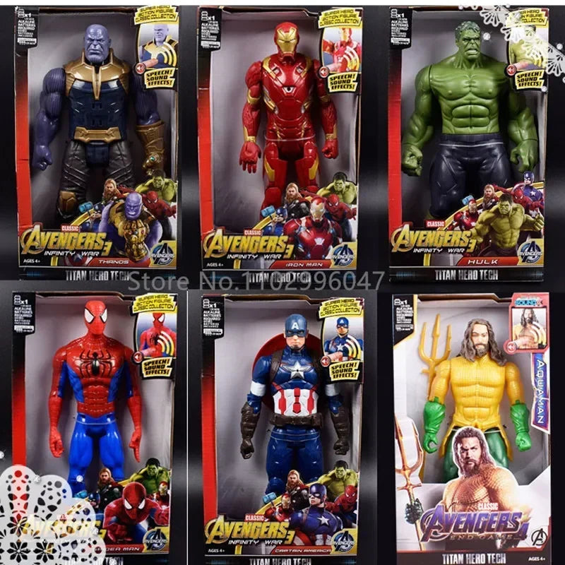 30cm Super Hero LED Action Figure