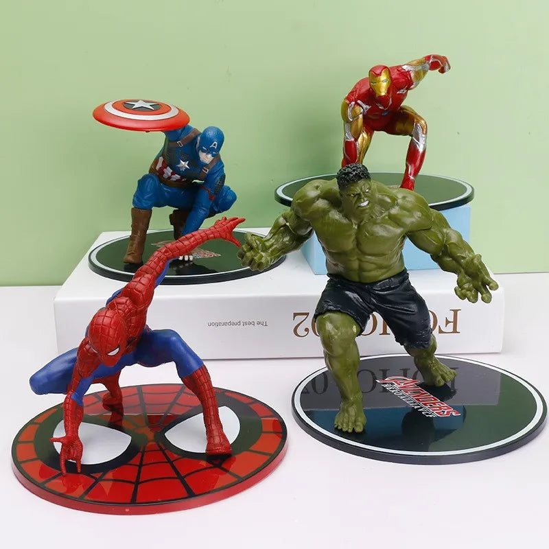 Marvel Superhero Action Figures Set