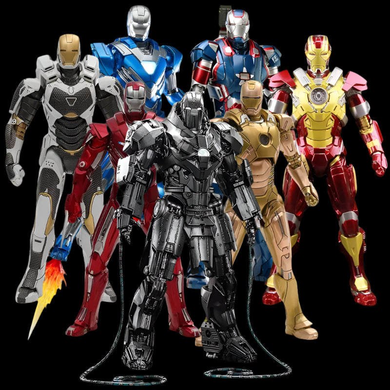 ZD Toys 1/10 Iron Man Action Figures