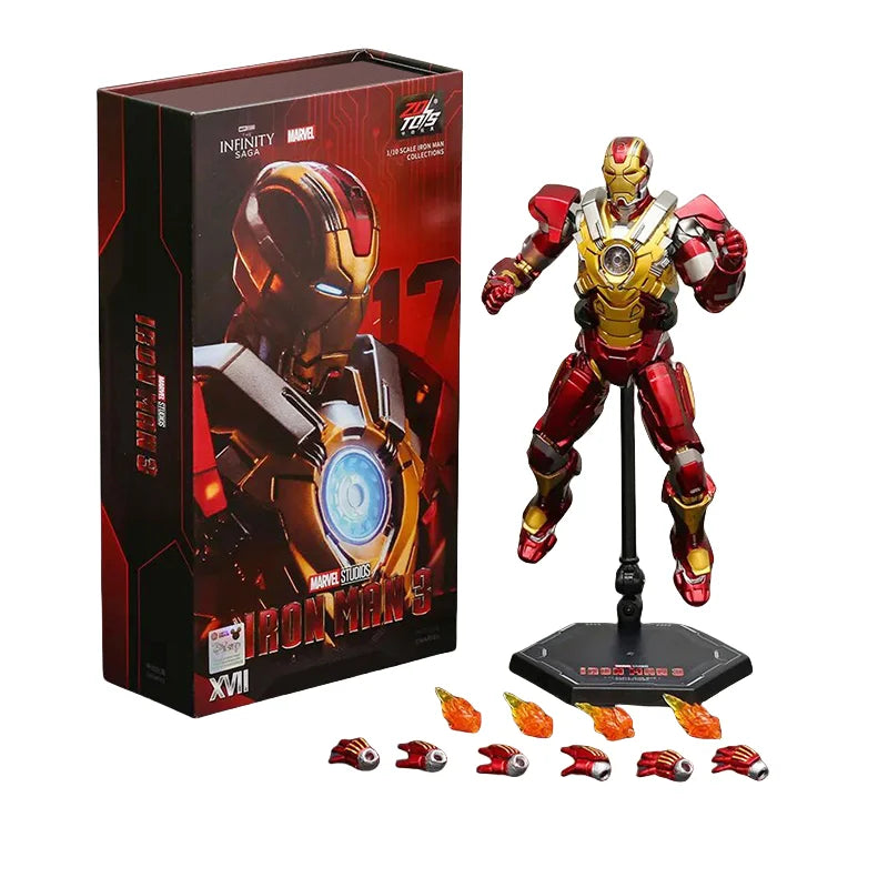 ZD Toys 1/10 Iron Man Action Figures
