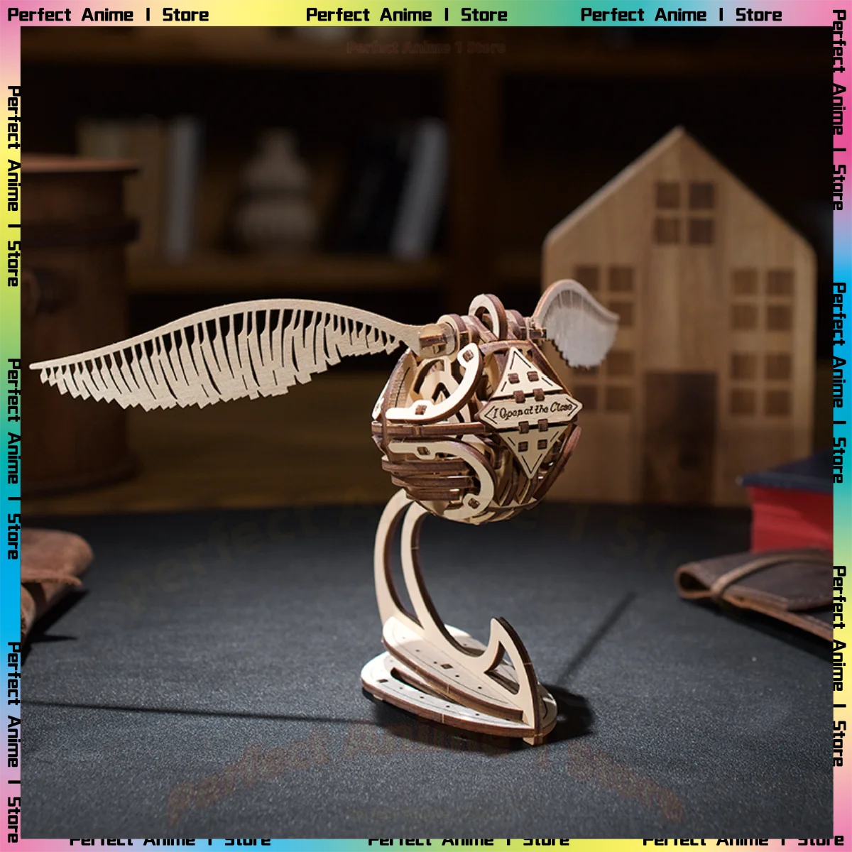 Harry Potter, genuine joint name, peripheral model, movable golden snitch, assembled puzzle, birthday gift.