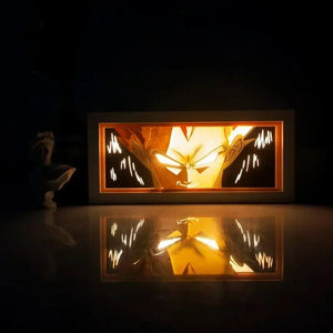 Dragon Ball Super Saiyan 3D LED Light Box
