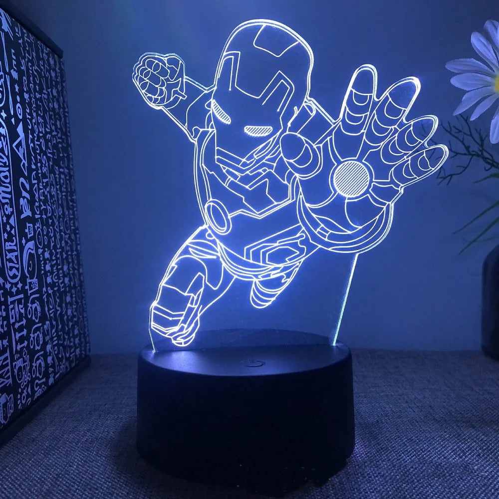 Spider-Man 3D Acrylic LED Night Light