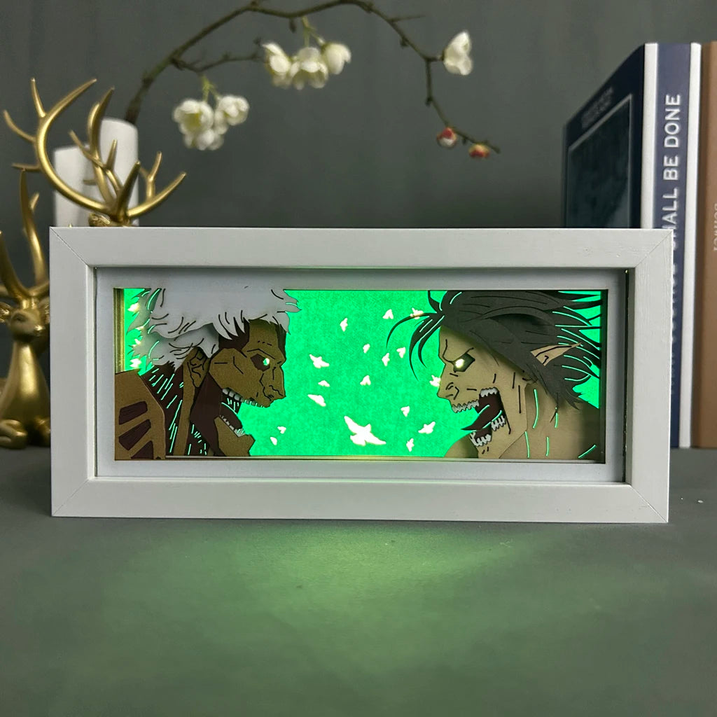 Attack on Titan 3D LED Light Box