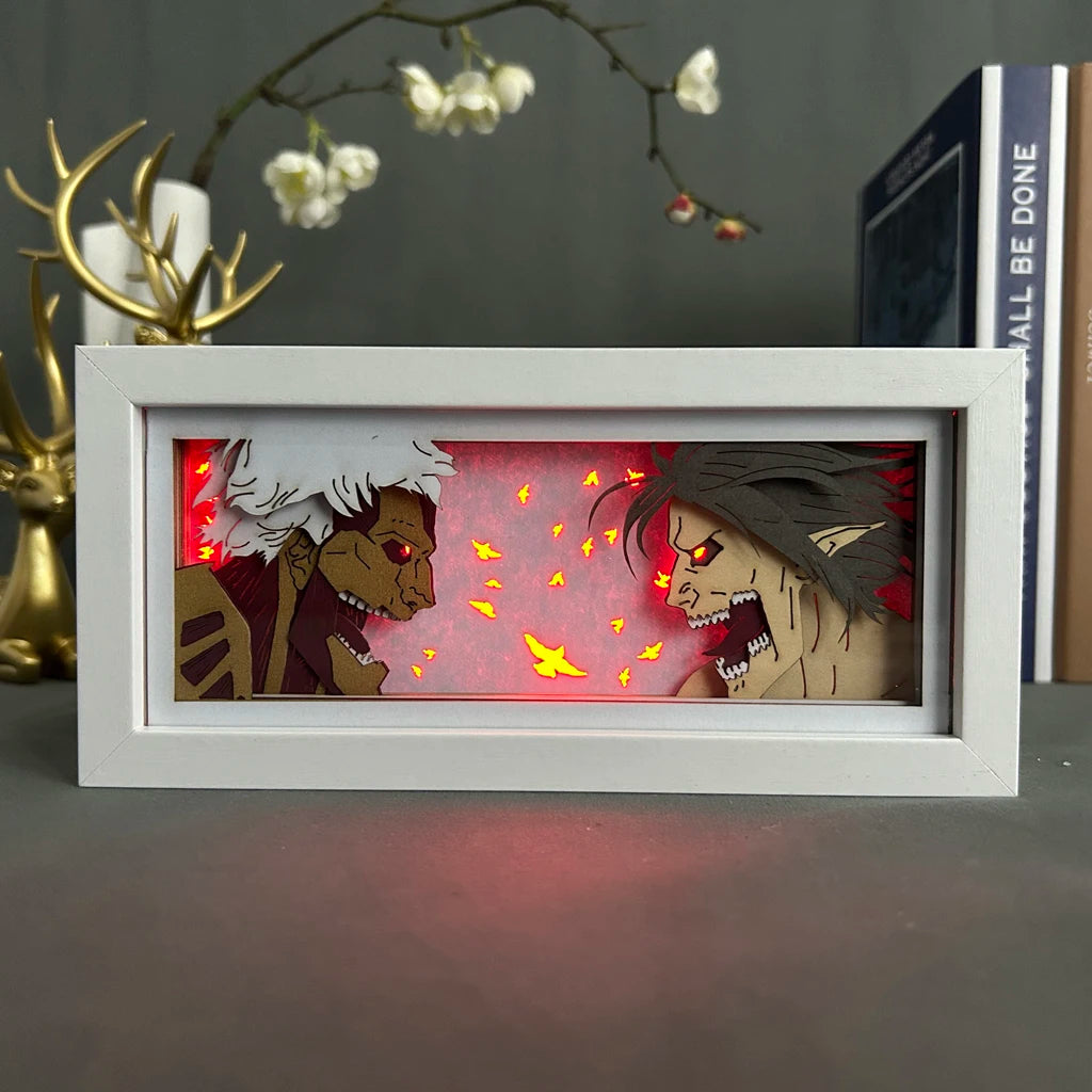 Attack on Titan 3D LED Light Box