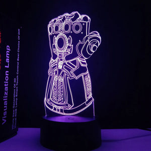 Spider-Man 3D Acrylic LED Night Light