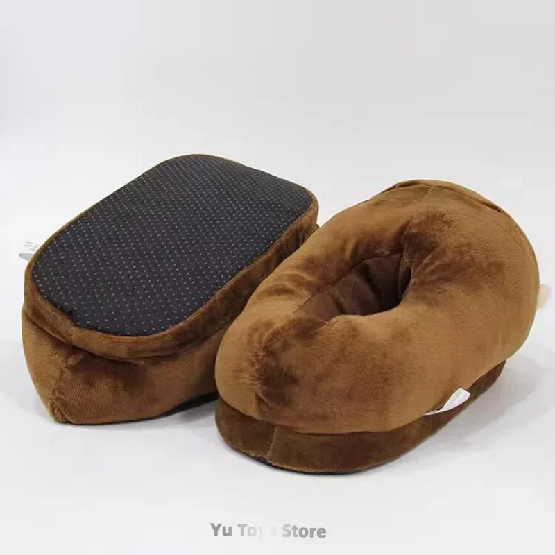 Cute Harries Potters Winter Plush Warm And Thickened Cotton Slippers Potter Couple Indoor For Breathability Shoes Surprise Gift