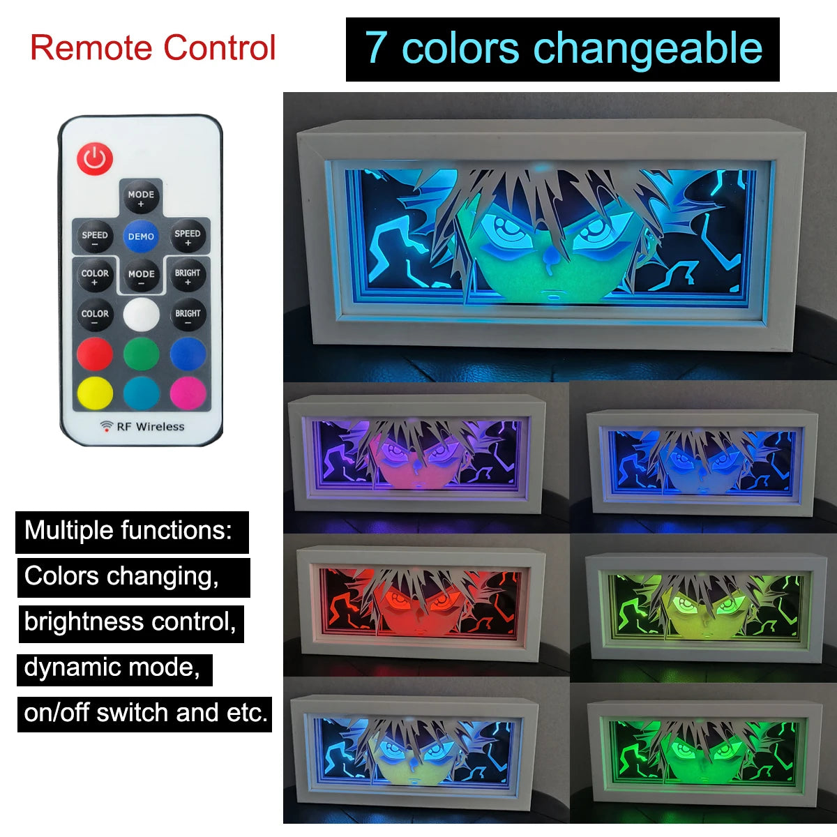 Dragon Ball Z 3D LED Light Box