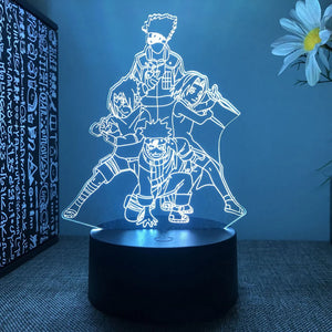 Naruto 3D LED Night Light