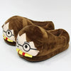 Cute Harries Potters Winter Plush Warm And Thickened Cotton Slippers Potter Couple Indoor For Breathability Shoes Surprise Gift