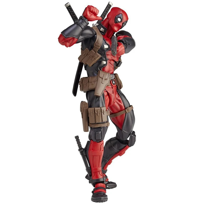 Yamaguchi Revoltech EPIC Deadpool Action Figure Ultimate X-Men Deadpool Super Hero Figure Toys Collectible Model Doll Gifts