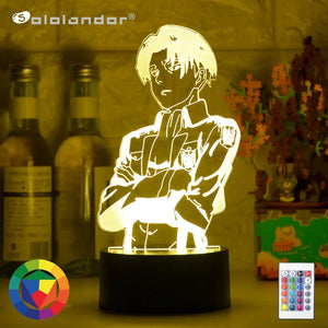 Attack on Titan Acrylic Table Lamp