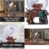 Officially Licensed Harry Potter Snow Globe with Hand-Painted Hedwig, Hogwarts Crests, Ideal Gift for Potter Fans