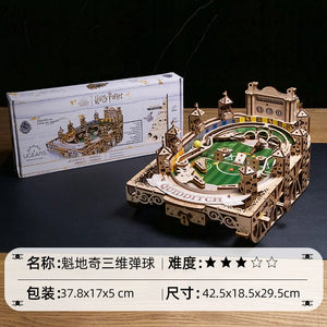Harry Potter, genuine joint name, peripheral model, movable golden snitch, assembled puzzle, birthday gift.