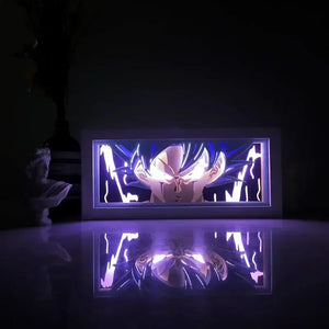 Dragon Ball Super Saiyan 3D LED Light Box