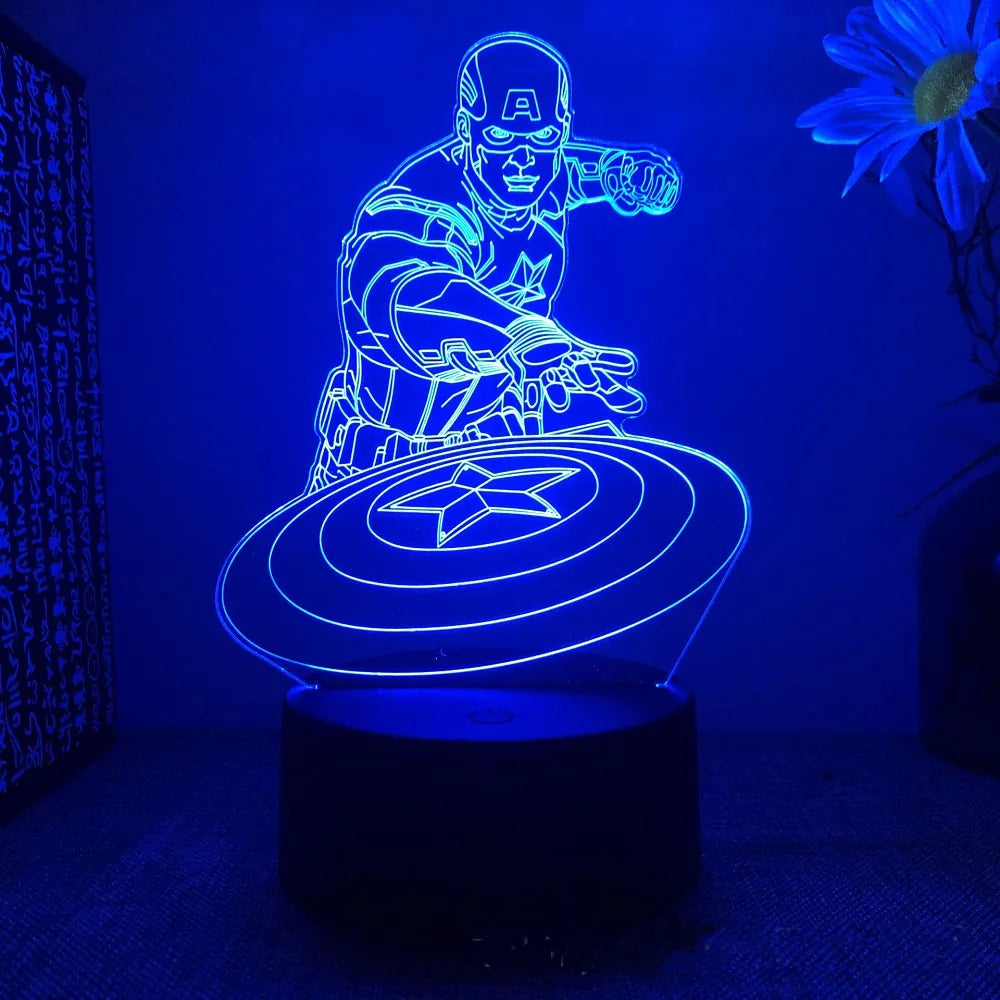 Spider-Man 3D Acrylic LED Night Light