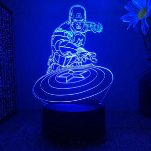Spider-Man 3D Acrylic LED Night Light